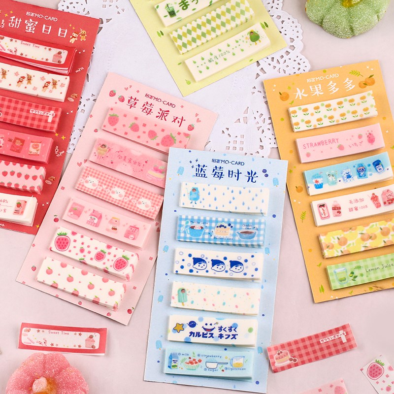 6 types /120 stickers with sticky tape can be used for scra
