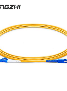 10 Pcs LC UPC To SC UPC G657a PVC Fiber Patch Cabel Simplex