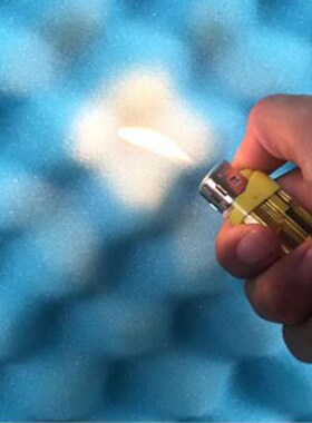 12pcs Thickness 2.5cm Acoustic Foam Treatment Sound Proofing