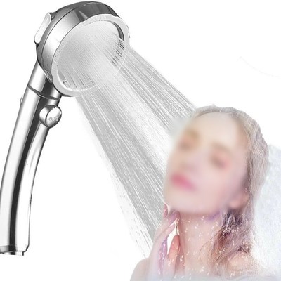 Shower Head Handheld 3 In 1 High Pressure Saving Water Compl