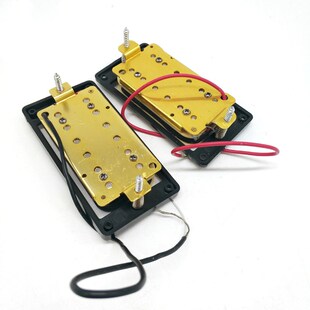 Zebra Double Coil Humbucker Electric Guitar Pickups Neck and