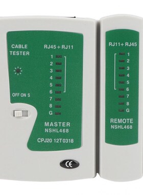 YG468 Multifunctional RJ45+RJ11 Cable Tester Fast  Accurate
