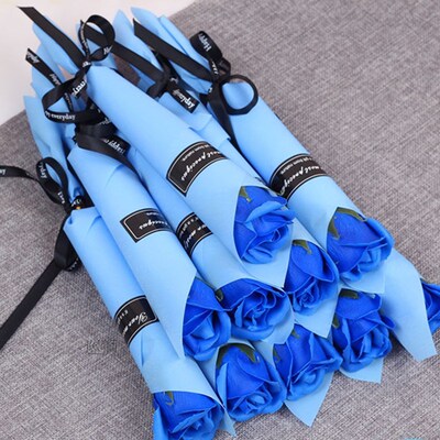 Valentines Day Gift for Girlfriend Souvenirs Flower Soap Wed