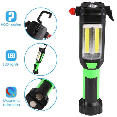 SANYI Lantern Magnetic Car Repaire Working Light COB LED Fla