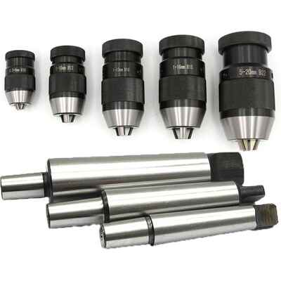 1-16mm Alloy less niversal Convertor Self ighten Arbor Multi