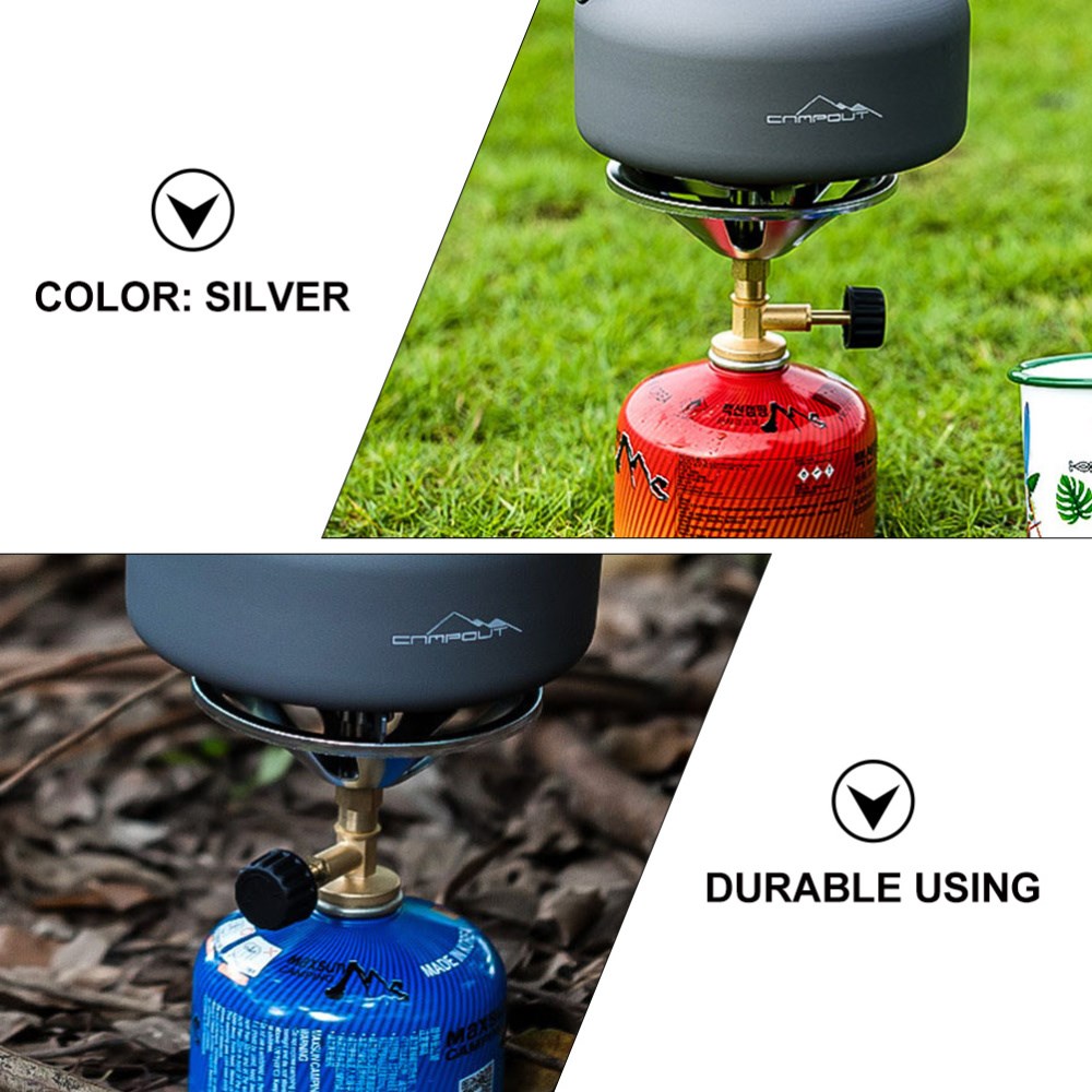 Outdoor Camping Portable Gas Stove Burner Head for Hiking Ba