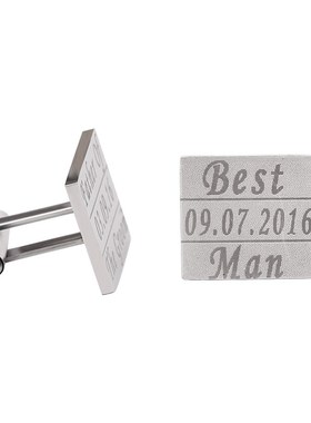 Custom French shirt cuff links for men and women, DIY latti