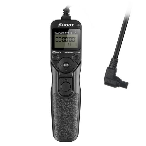 SHOOT RS-80N3 LCD Timer Shutter Release Remote Control for C