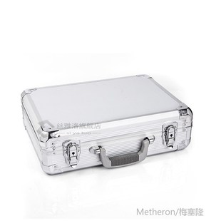 Aluminum Tool case suitcase toolbox File box Impact resistan