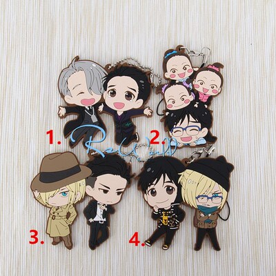 1pcs Super Cute YURI ON ICE Victor Yuri Katsuki Otabek And