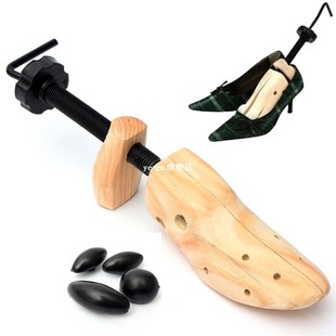 1 Pc Shoe Stretcher Wooden Shoes Tree Shaper Rack Wood Adjus