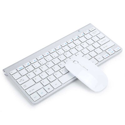 2.4G Wireless Keyboard and Mouse Set Portable Ultra-thin Mul