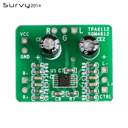 SGM4812 TPA6132 MAX97220 Headphone Amplifier Differential Ba