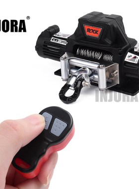 INJORA Metal Automatic Winch Wireless Remote Controller Syst