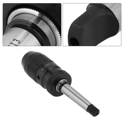 1-16mm Capacity 45 Steel Self ighten less Lathe Drill Chuck