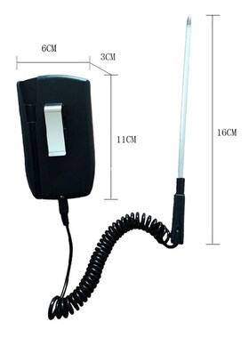 Soil PH Detector Pointer Type Tester Sensor Probe Acidity Te