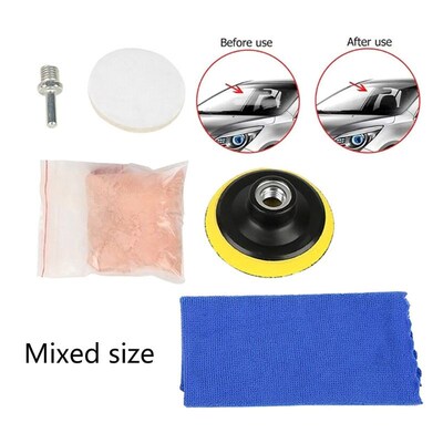 5pcs Car Polish Glass Windshield Polishing Kit Scratch Remov