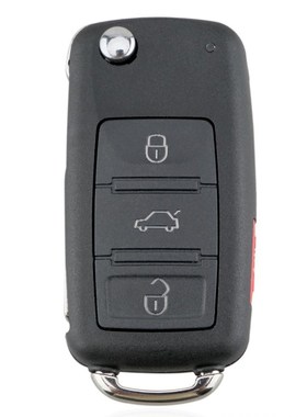 3 + 1 Buttons 315MHz ASK Flip Remote Key Fob with ID46 Chip