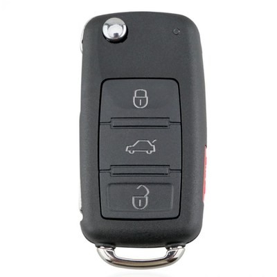 3 + 1 Buttons 315MHz ASK Flip Remote Key Fob with ID46 Chip