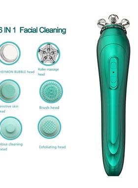 Iprettygeneo Facial Massager Machine 3D Roller Face Cleansi