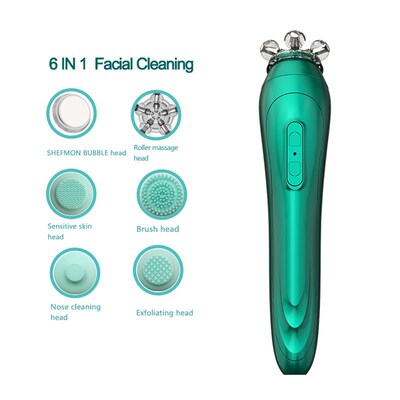 Iprettygeneo Facial Massager Machine 3D Roller Face Cleansi