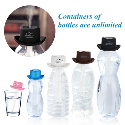 Mini Portable Cowboy Hat USB Humidifier Ultrasonic Aroma Air