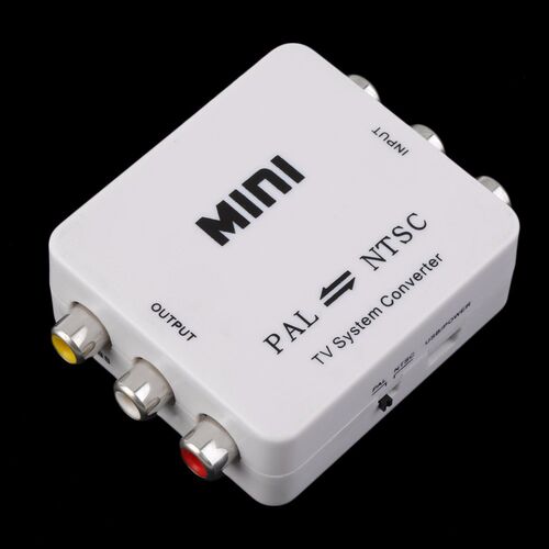 PAL NTSC SECAM To NTSC PAL TV Video System Converter Switche