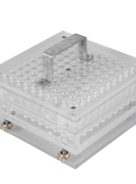 100 Holes Manual Capsule Filler Acrylic Filling Machine With
