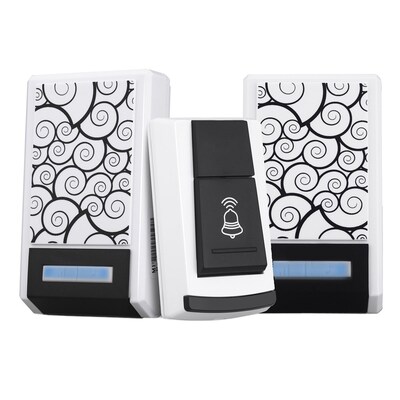 Wireless Doorbell 36 Chimes Waterproof with One transmitter