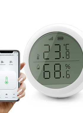 Tuya Smart Zigbee Smart Temperature And Humidity Sensor With