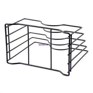 Kitchen Shelf Pan Rack Cutting Board Holder Storage Pot Lid