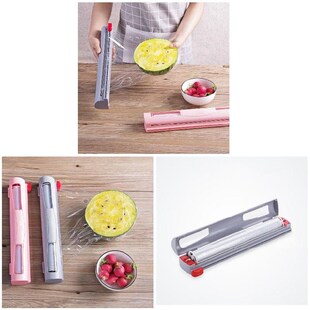 Hot Preservative Film Dispenser Cutter ABS Stainless Steel