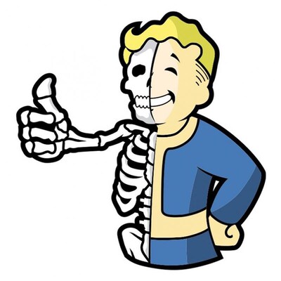 Fallout Vault Boy Badge lapel pin Enamel p
