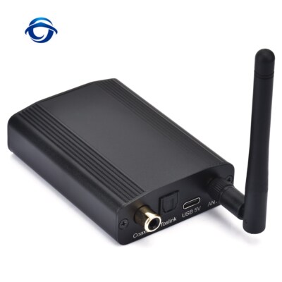 A107 CSR8675 Bluetooth V5.0 audio digital interface  fiber A