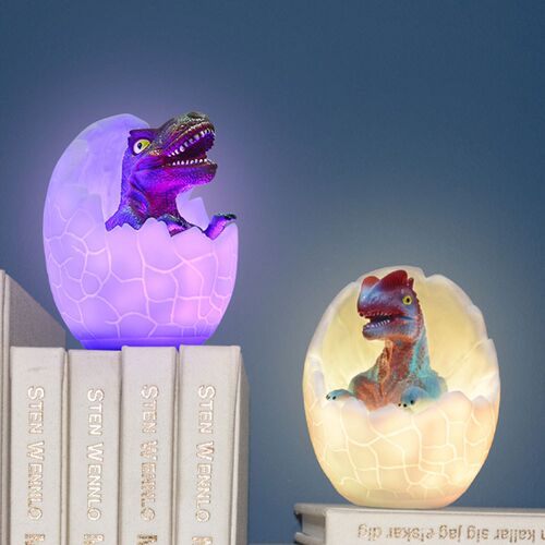3D Dinosaur Lamp Night Light for Living Room Remote Pat Touc