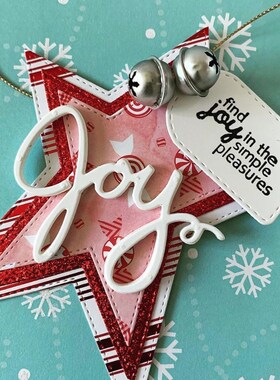 KSCRAFT Primitive Stitched Stars Metal Cutting Dies Stencil