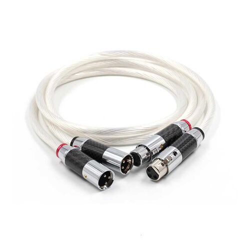 High Quality Hifi Pair XLR Cable Pure 7N OCC Silver plated