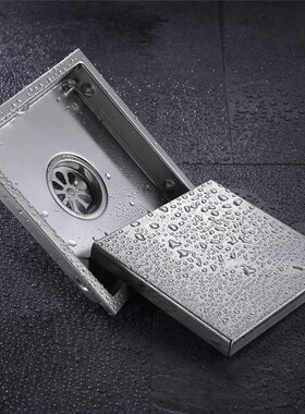AODEYI Tile Insert Square Stainless Steel Floor Drain Waste