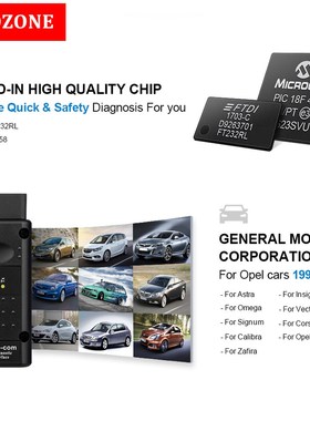 Newest OPCOM V1.99 with PIC18F458 Chip Diagnostic Tool Op Co