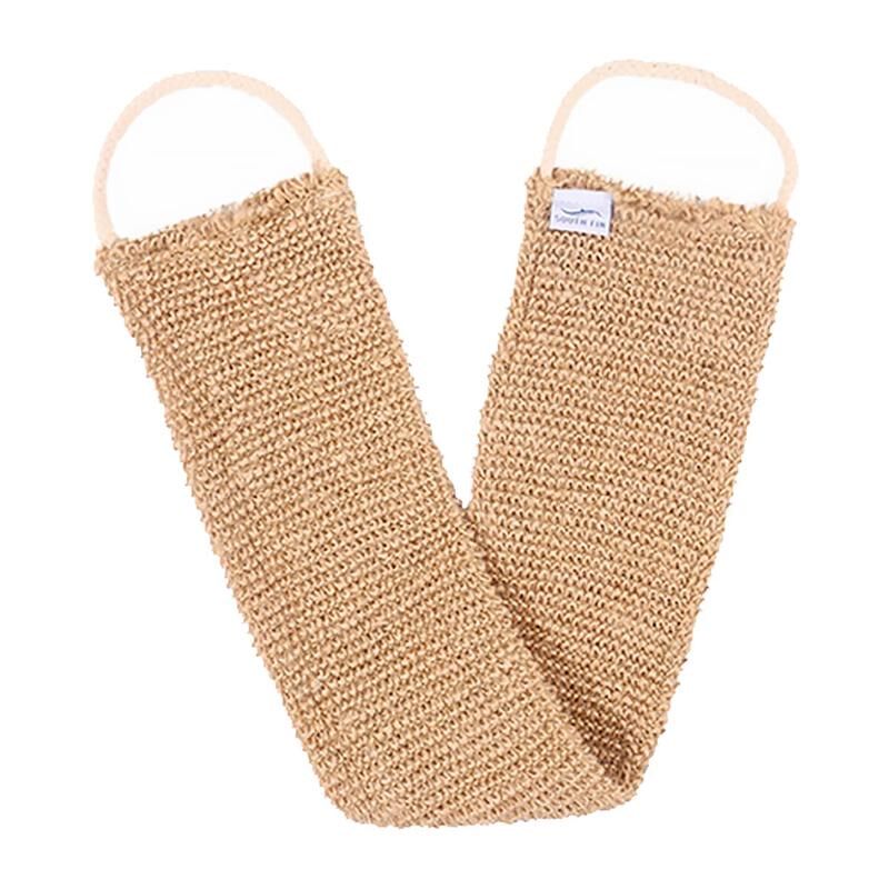 Ramie Jute Bath Towel Shower Towel Back Body Exfoliating Be