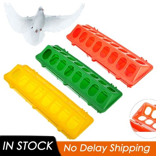 30*12.5*8cm Plastic Flip-Top Poultry Ground Feeder Chicken P