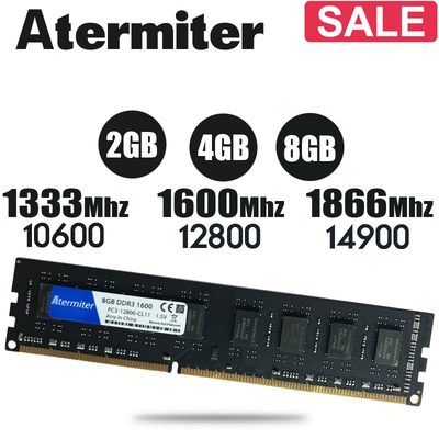 New 8GB DDR3 PC3 1600Mhz 1866Mhz 1333MHz RAM Desktop PC DIMM