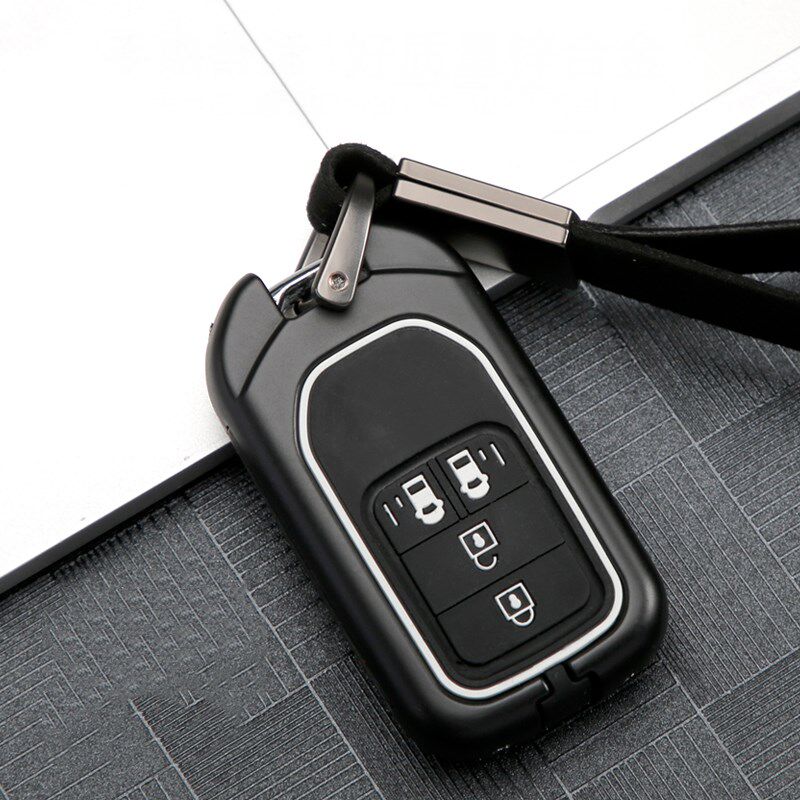 Silicone Alloy Car Key Case Cover Set For Honda Accord Ten G