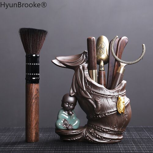 Boutique Six Gentleman Kung Fu Tea Set Tea Ceremony Little m