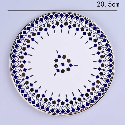 Metal Birdcage Fruit Ceramic Plate Cake Candy Dessert Storag