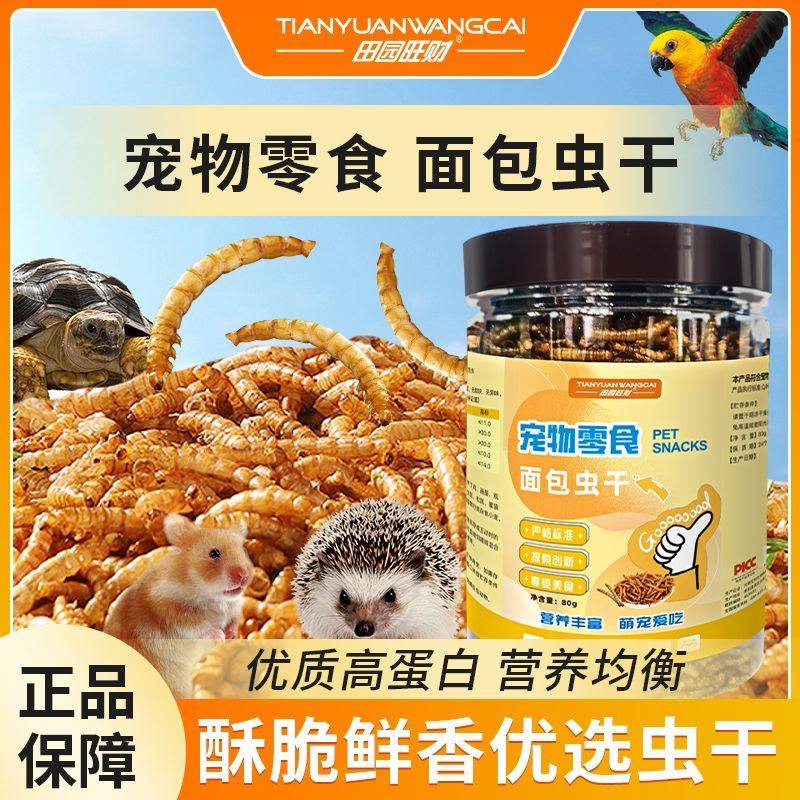 鹦鹉食用虫粮面包虫干八哥画眉芦丁鸡玄凤鹦鹉仓鼠专用鸟食零食,宠物/宠物食品及用品,鸟零食,淘宝优惠券,粉丝福利购,淘宝优惠卷