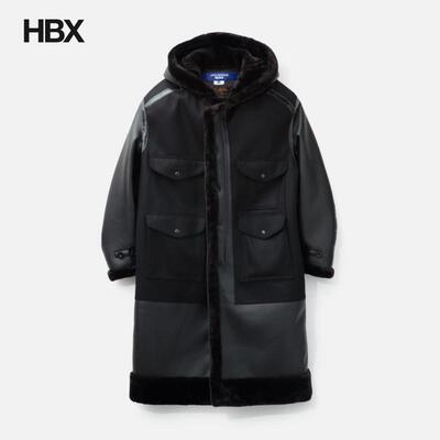 Junya Watanabe Man x Filson Faux Shearling Hooded 外套男HBX