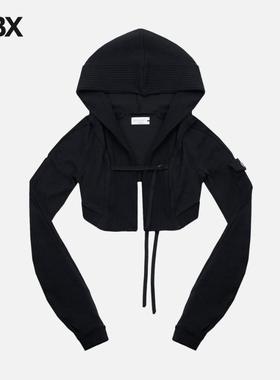 Æ Synctx Hooded Bolero 针织衫女HBX