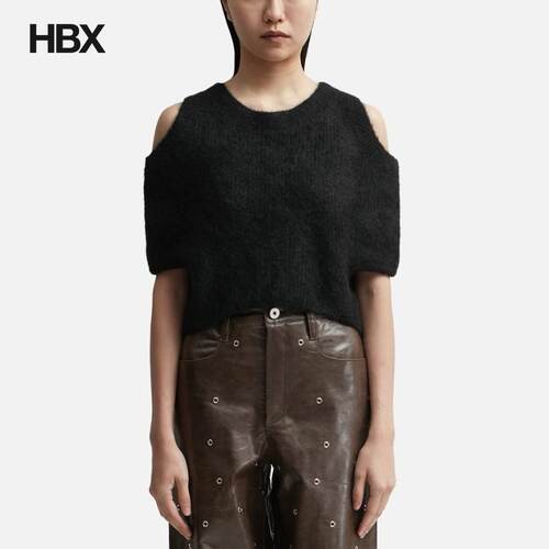 TheOpen Product Cut-Out Knit Top 保暖针织衫女HBX