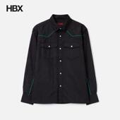 衬衫 Pleasures 男HBX Button Nylon Western